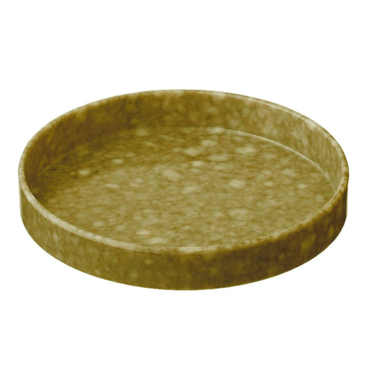 Marble Circle Desk Tray